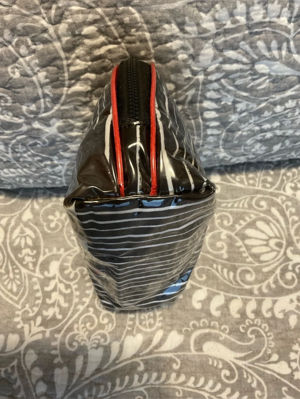 Izak Zenou Plastic Coated Zippered Bag - “Je Suis Belle” / I am Beautiful